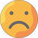 Cara Triste Emoji Emoticono Icono