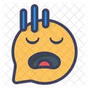 Emoticon De Retroalimentacion De Revision Triste Emoji Triste Icono