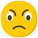 Emoji Bravo Cara Brava Emoticon Ícone