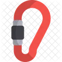 Carabiner Safety Tool Icon