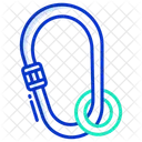 Carabiner Clibing Safety Icon
