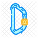 Mosquetones De Titanio Ultraligeros Icono