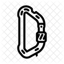 Mosquetones De Titanio Ultraligeros Icono