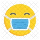 Emoji Emoticono Caraconmascara Icono