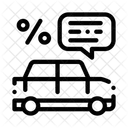Caractéristiques de la voiture et réduction  Icône