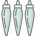 Carambanos Frosty Decoracion Icono