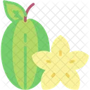 Carambola Tropical Fruit Food Icon