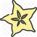Carambola Berry Food Icon