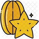 Carambola Star Fruit Icon