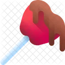 Caramel Apple Dessert Food Icon
