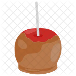 Caramel apple  Icon