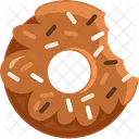 Donut Almost Whole Icon