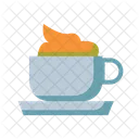 Caramel Latte Cup Icon