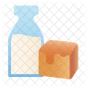 Caramel milk  Icon
