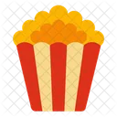 Popcorn Food Cinema Icon