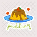 Caramel Pudding  Icon