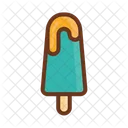 Colore Riempito Di Gelato Icon