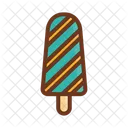 Colore Riempito Di Gelato Icon