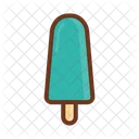 Colore Riempito Di Gelato Icon