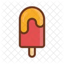 Colore Riempito Di Gelato Icon