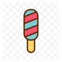 Colore Riempito Di Gelato Icon