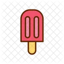 Colore Riempito Di Gelato Icon