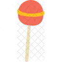 Caramelo de paleta  Icono