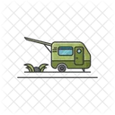 Caravan Travel Camping Icon