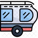 Caravan Transportation Travel Icon
