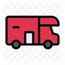 Caravan Truck Camping Icon