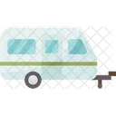 Caravan Camping Motorhome Icon