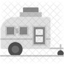 Caravan Bus Camping Icon