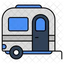 Camper Van Caravan Vehicle Icon