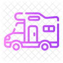 Caravan Vehicle Transport Icon