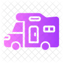Caravan Vehicle Transport Icon
