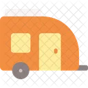 Caravan Transport Trailer Icon