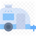 Caravan Transportation Van Icon