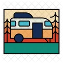 Caravan Badge  Icon