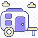 Caravan Travel Transport Icon