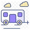 Caravan Travel Transport Icon