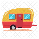Caravan Camping Van Icon