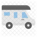 Caravan Truck Camping Icon