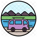 Caravane  Icône