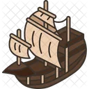 Caravel Ship Expedition Icon