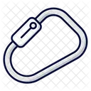 Carbiner Carabiner Hiking Icon