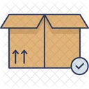 Carboard Check  Icon