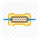 Carbon Film Resistor Icon
