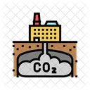 Carbon Capture Environmental Icon