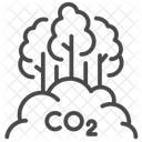 Carbon absorbing Icon