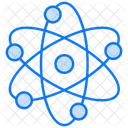 Carbon Atom Chemistry Molecular Structure Icon